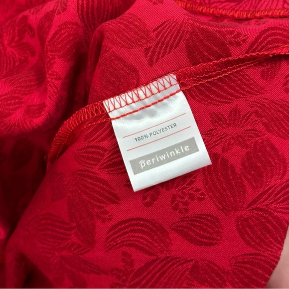 Periwinkle Girls Red Formal Dress 8y Holiday Xmas - Picture 4 of 8